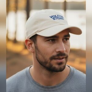 NEW! Volcom HARWICH ADJUSTABLE HAT - BLEACHED SAND